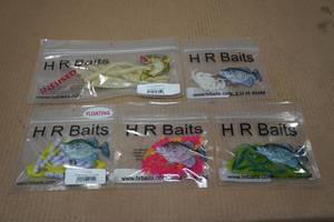 lot 54 image: Assorted Soft Baits - H R Baits