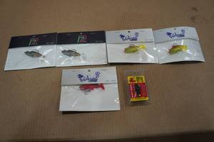 lot 72 image: Assorted Fishing Lures - Phenom, Wizard, Big Bite