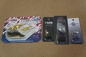 lot 79 image: 4 Fishing Lures - American Snakehead, LTB, Phenom, Performance
