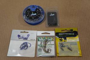 lot 83 image: Fishing Hooks and Weights - Wizard, Mustad, Spro, Eagle