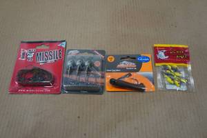 lot 86 image: Assorted Fishing Lures - Missile Jigs, Big Bite Baits, Dobyns