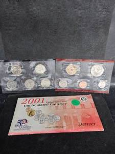 lot 99 image: 2001 UNC Mint Set-Denver