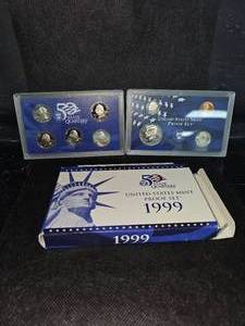 lot 121 image: 1999 Proof Mint Set