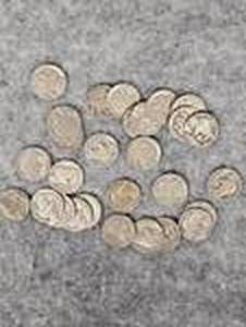lot 3 image: No Date Buffalo Nickels, 29 count
