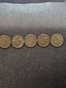 lot 18 image: Roosevelt Dimes-Silver (5 Count)