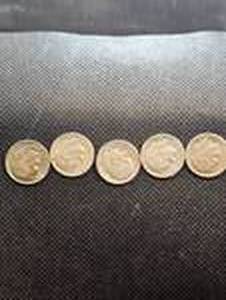 lot 19 image: Roosevelt Dimes-Silver (5 Count)