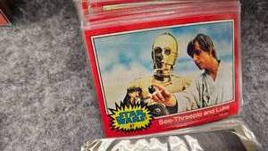 lot 69 image: 1977 Star Wars Collector Cards, Red Edition (250)