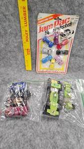 lot 72 image: Tootsie Toy Jam Pac in Pkg, 2 Baggies assorted Toy Cars