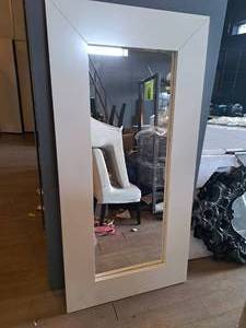 lot 135 image: Framed Mirror 37x75