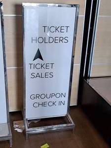 lot 164 image: 53-14 AcrylicChrome Display Stand