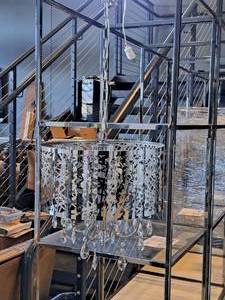 lot 172 image: 16 Chandelier with Plug-In Cord