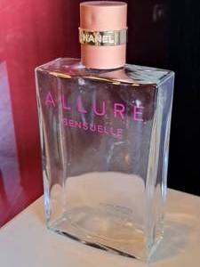 lot 184 image: Chanel Allure Sensuelle 13 Glass Perfume Bottle