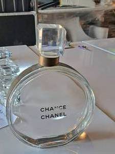 lot 188 image: Chanel Chance 15 Glass Perfume Bottle