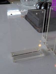 lot 209 image: Lot of (8) 7-14 Acrylic Display Stands