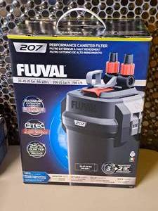 lot 221 image: Fluval 207 Performance Canister Filter System for 20-45 gal Aquariums