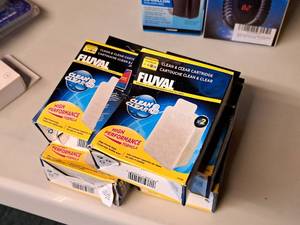 lot 226 image: Lot of (5 Boxes) Fluval Clean & Clear Cartridges 2-count ( 10 total items )