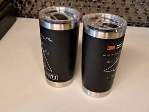lot 234 image: Lot of (2) Yeti 7 Beverage Cup with Lid