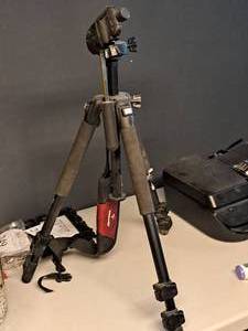 lot 266 image: Vanguard Camera Tripod  Adjustable
