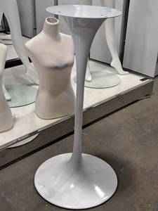 lot 45 image: 40 Metal Pedestal Table Base