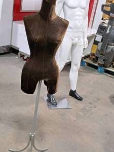 lot 101 image: 63 Pinnable Tailor Dress Form with Stand