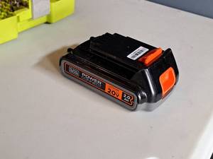 lot 303 image: Black & Decker Power Connect 20V Max 2.0Ah Lithium Battery