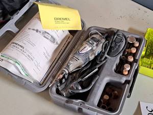 lot 306 image: Dremel MultiPro Model 395 Rotary Tool with Accessories and Case
