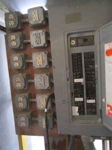 lot 18 image: Electric Panel Sq D Breakers