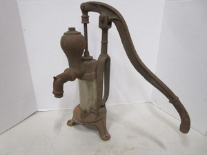 lot 42 image: Primitive Hand Pump