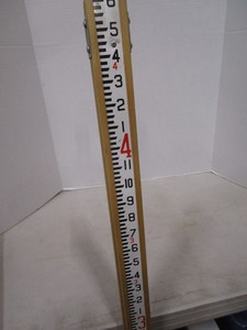 lot 43 image: D.White 8ft Survey Measuring Stick
