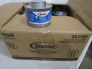 lot 46 image: Handy Wick Chafing Fuel