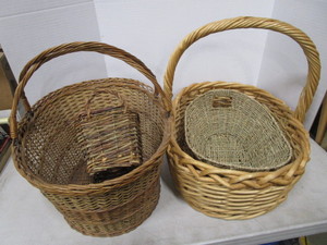 lot 47 image: Woven Baskets