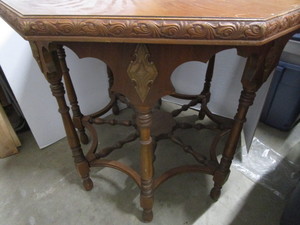 lot 53 image: Antique Gaming Table