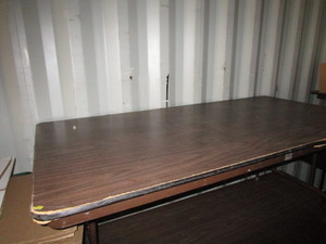 lot 14 image: Four 6ft Folding Tables