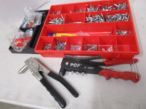 lot 83 image: Pop Riveter & Rivets