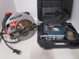 lot 105 image: Skil Circular, B&D Saws