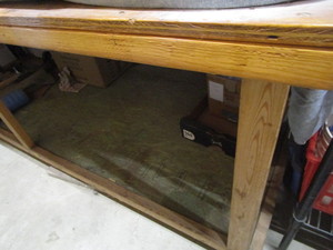 lot 13 image: Wooden Work Table