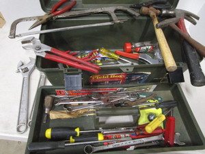 lot 120 image: Field Box, Tools - Blue Pt, Craftsman