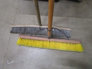 lot 122 image: Shop Brooms