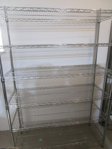 lot 126 image: Wire NSF Shelving