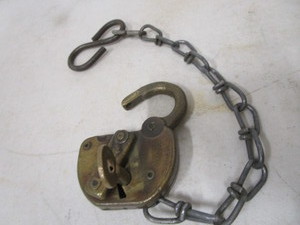 lot 140 image: Adlake Railroad Lock & Key