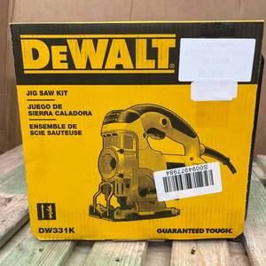 lot 111 image: DEWALT 6.5AMP Heavy Duty Top Handle Jigsaw DW331K NEW
