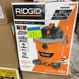 RIDGID 12 Gallon 5.0 Peak HP NXT Shop Vacuum Wet Dry Vac