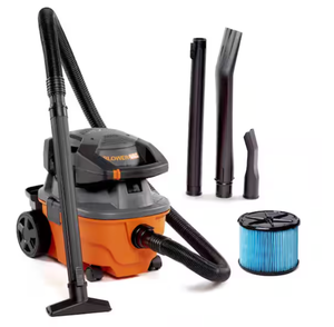 lot 178 image: RIDGID 4 Gallon 6.0 Peak HP Shop Vacuum Wet Dry Vac with Detachable Blower