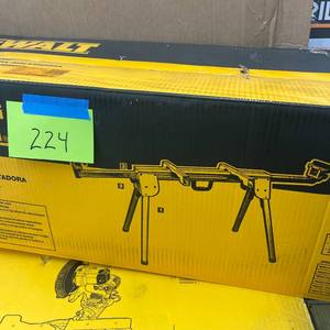 lot 224 image: DEWALT Compact Miter Saw Stand with 500 lbs. Capacity DWX724