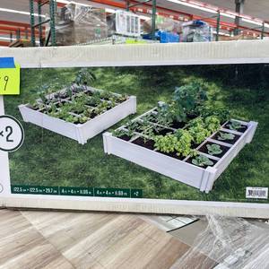 lot 229 image: Raised Garden Bed with Grogrid White