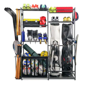 lot 152 image: Sports Organizer Rack for Garage Storage