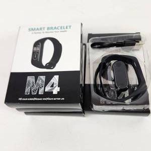 lot 3 image: Lot Of Four New Smart Bracelets M4 HD Color Screen 45 Day Battery Life