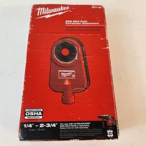 lot 22 image: New Milwaukee SDS Max Dust Extraction Attachment 14-2 34 5317-DE
