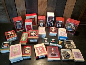 lot 64 image: Various Hallmark Keepsake Ornaments Still in original boxes