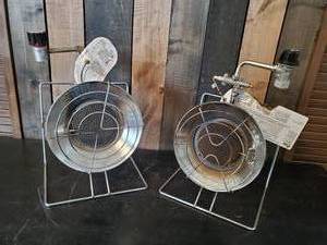lot 77 image: two Propane Portable Heaters